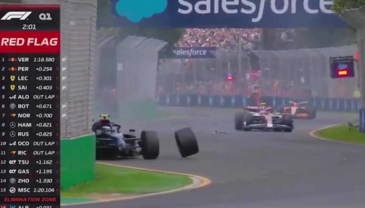 迈凯伦翻盘哈斯车队，塞恩斯统治全场